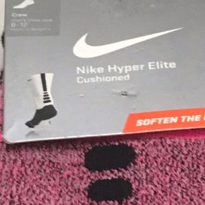 Nike Underwear & Socks - Nike Hyper Elite Basketball Crew Socks. SX5386-100 Nike Underwear & Socks - Nike Hyper Elite Basketball Crew Socks. SX5386-100